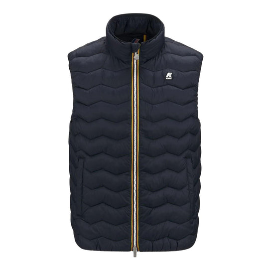 Gilet Uomo K-Way Valen Quilted Warm Blu