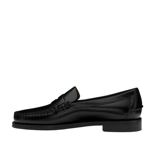 Mocassini Uomo Sebago Classic Dan Nero (Wide Fit)