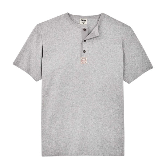 Men's Filson Frontier Henley T-shirt Gray