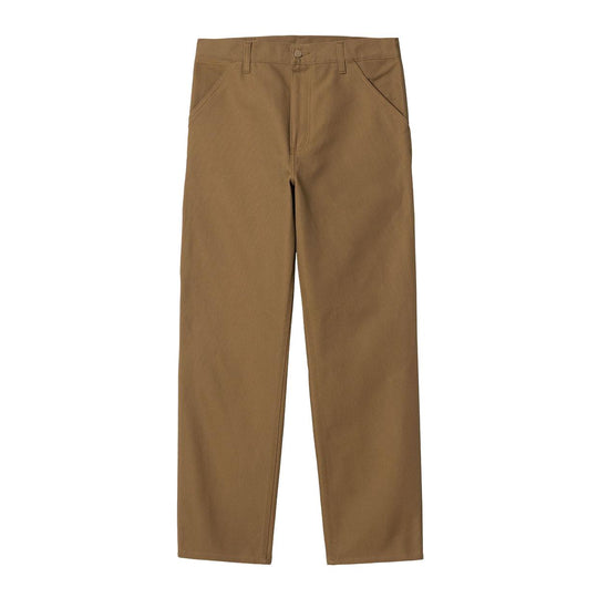 Men's Carhartt WIP Single Knee Pants Brown