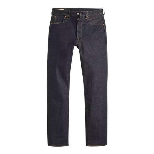 Jeans Uomo LEVI'S 501 Original 14Oz Denim Scuro/Nero