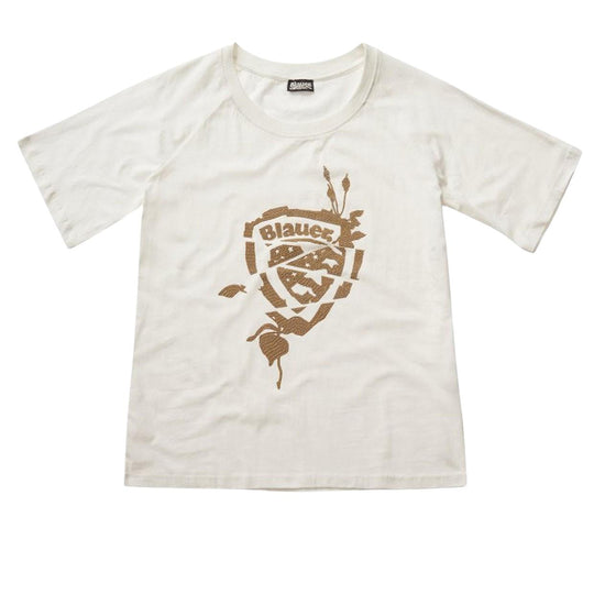 m/m crew neck logo with rhinestones