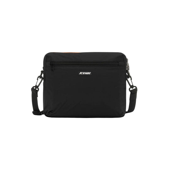 Borsa Unisex K-Way Moire Nero