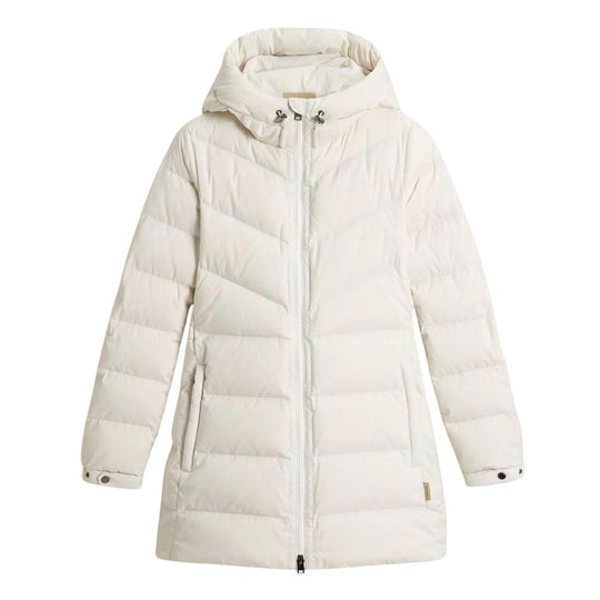 Piumino Donna Woolrich Shirly Jacket Latte