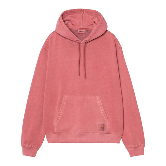 Felpa Uomo Carhartt Wip Hooded Torion Sweatshirt Rosso Lavato