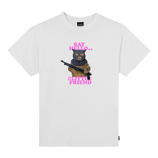 Men's T-shirt Propaganda Hello White