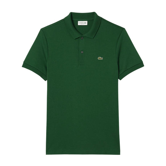 Polo Uomo Lacoste Regular Fit Cotone Pima Verde