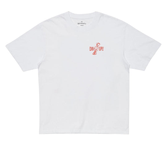 T-Shirt Uomo Edwin Sorry Tokyo Bianco