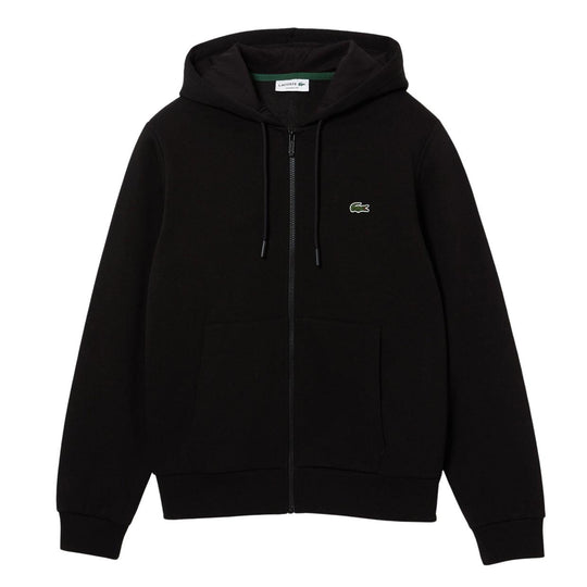 Felpa Uomo Lacoste Jogger Full Zip Nero