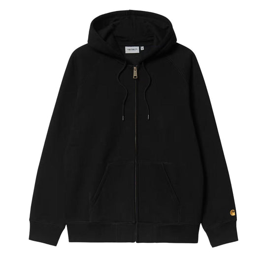 Felpa Uomo Carhartt WIP Hooded Chase Nero