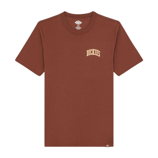 T-shirt Uomo Dickies S/S Aitkin Marrone