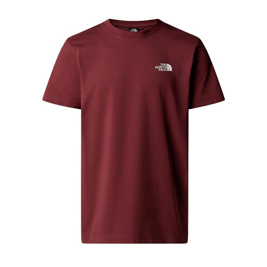 T-shirt Uomo The North Face Simple Dome Bordeaux