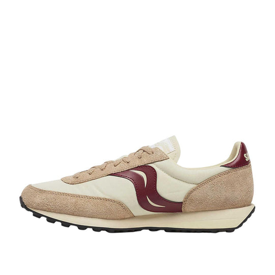 Men's Sneakers Saucony Trainer 80 Original Beige / Bordeaux