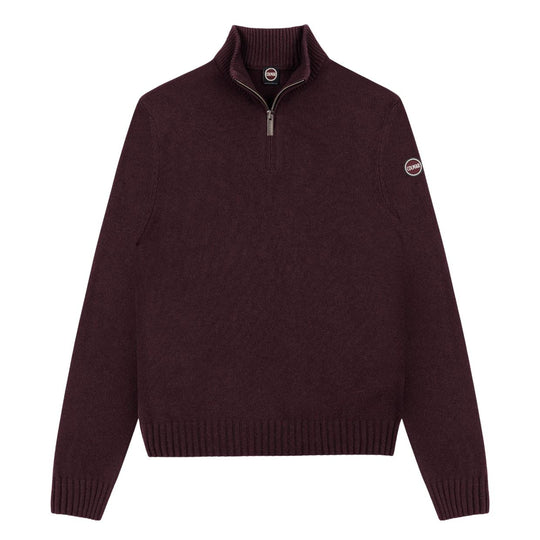 Maglione Uomo Colmar Mezza Zip Bordeaux