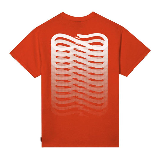 T-shirt Herren Propaganda Ribs Klassisch Rot / Weiß