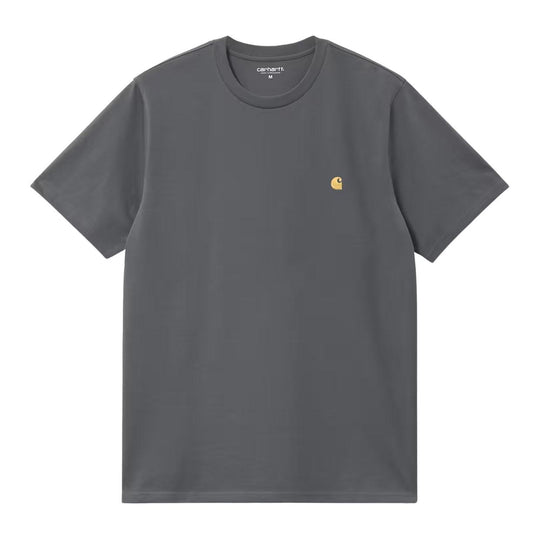 T-Shirt Uomo Carhartt Wip S/S Chase Grigio