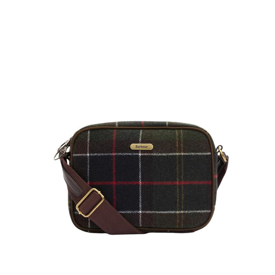 Borsa a Tracolla Donna Barbour Culross Verde/Blu