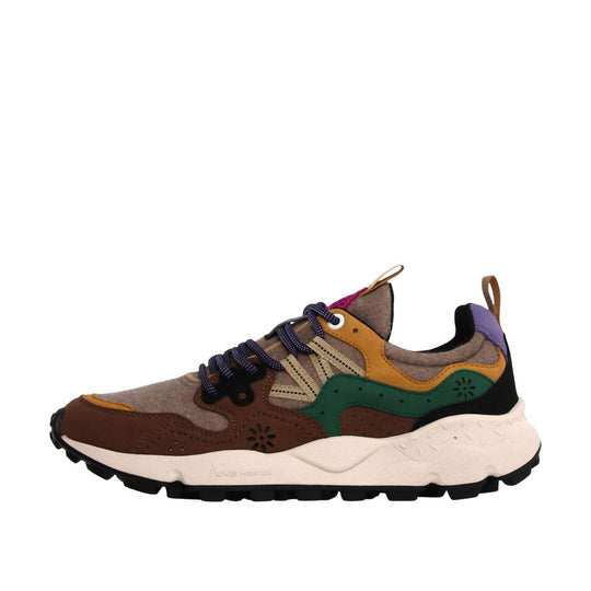 Sneakers Uomo Flower Mountain Yamano 3 Kaiso Marrone Multicolor