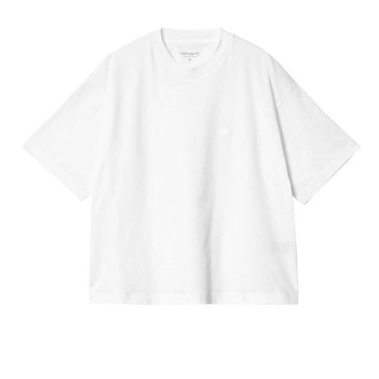 T-Shirt Damen Carhartt WIP W' S/S Chester T-Shirt Weiß