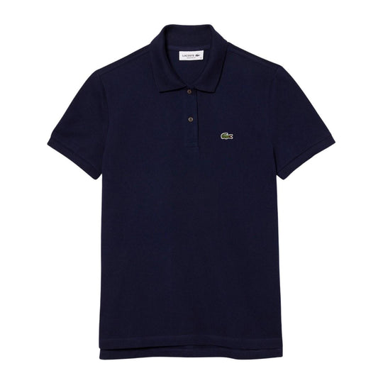 Polo Donna Lacoste Regular Fit Blu Navy