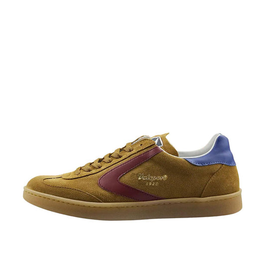 Sneakers Uomo Valsport Olimpia Suede 2542 Kahki Multicolor