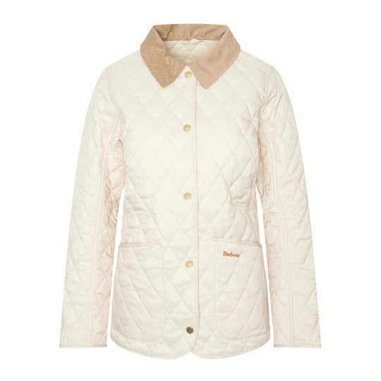 Women's Barbour Annandale Quilted Jacket Cream White