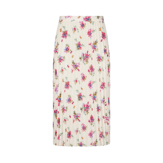 Liu-Jo Floral Pleated Skirt