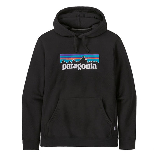Felpa Uomo Patagonia P-6 Logo Uprisal Nero