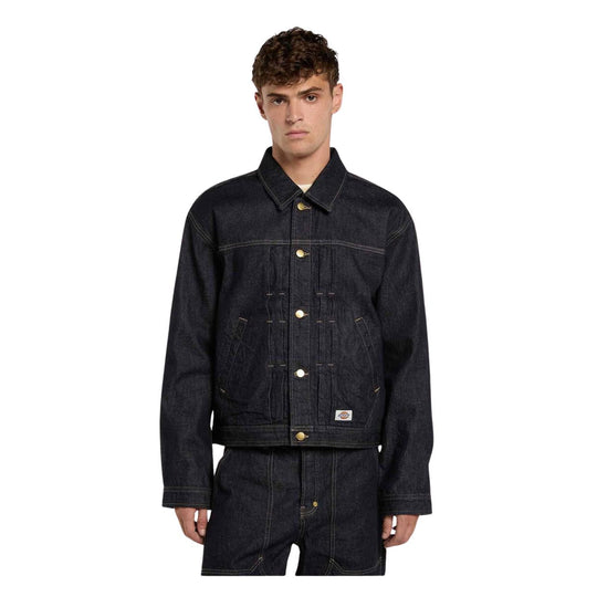 Giubbino Uomo Dickies Trucker JKT Nero