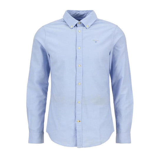 Camicia Uomo Barbour Oxford Tailored Celeste