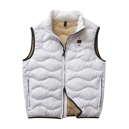 ärmelloser Rollkragenpullover