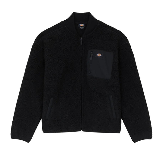 Pile Donna Dickies Central Sherpa Bomber Nero