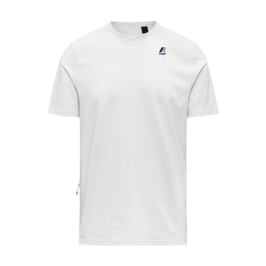 T-Shirt Uomo K-Way Leonide Bianco