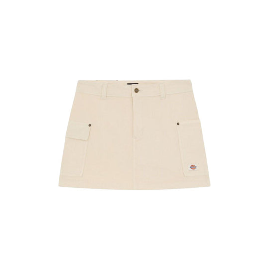 Dickies River Ranch Mini Skirt Light Beige
