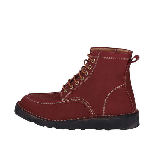 Stivaletti Donna Lerews Track21 Nabuk Bordeaux