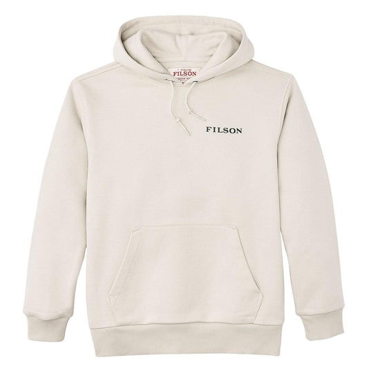 Felpa Uomo Filson Prospector Graphic Panna