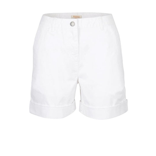 Women's Barbour Bermuda White Chino