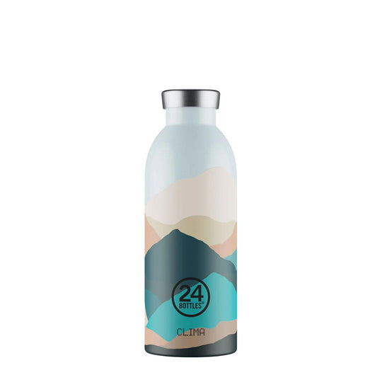Trinkflasche 24 Bottles Clima 500ml Berge Mehrfarbig