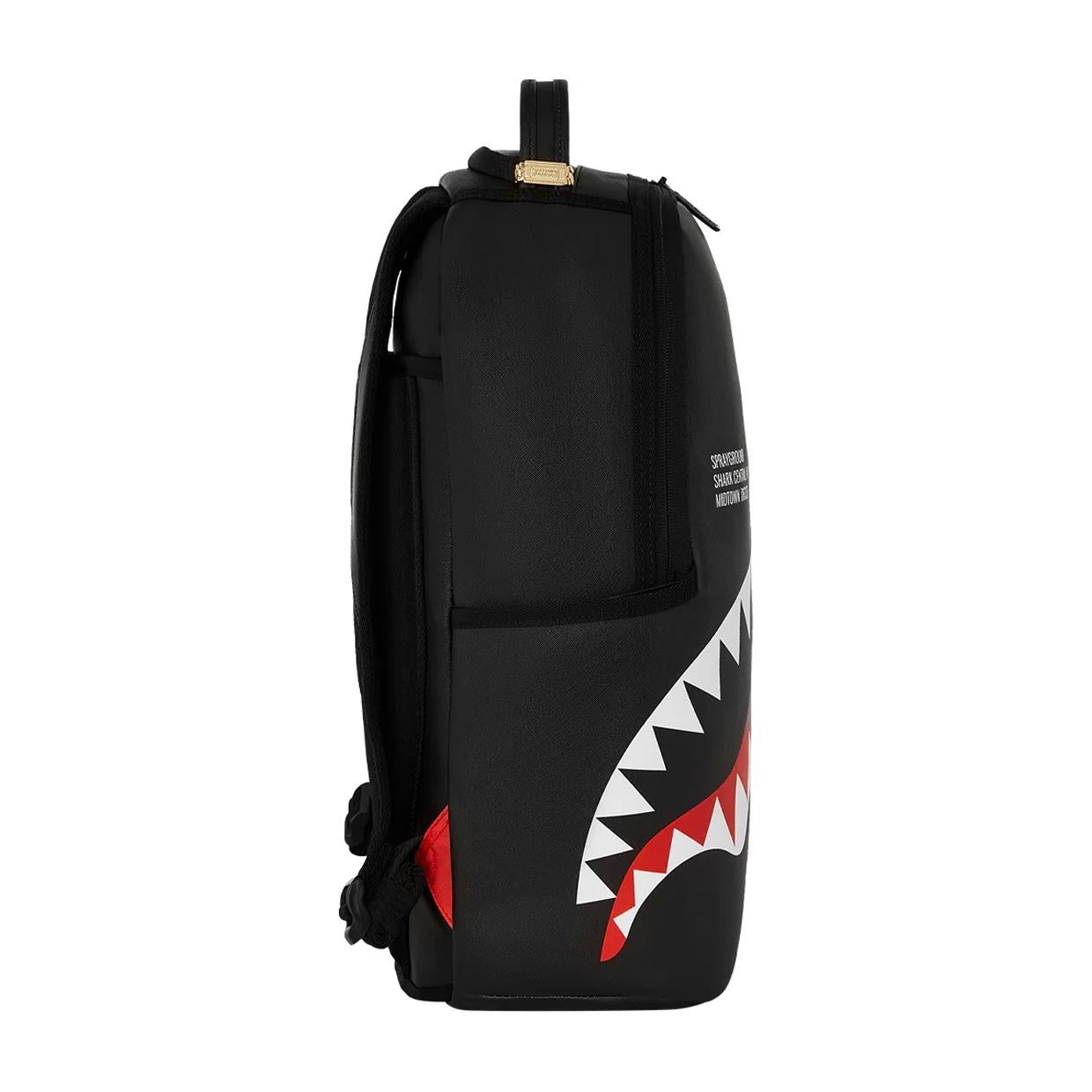 Zaino Sprayground nero Shark central painted dlxs backpack