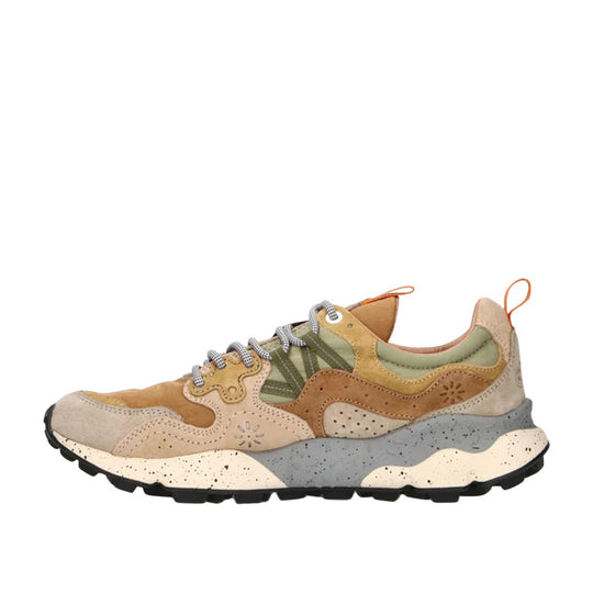 Sneakers Uomo Flower Mountain Yamano 3 Marrone / Beige