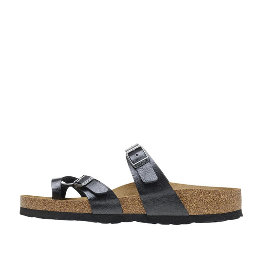 Damen Zehensandalen Birkenstock Mayari Birko-Flor Schwarz