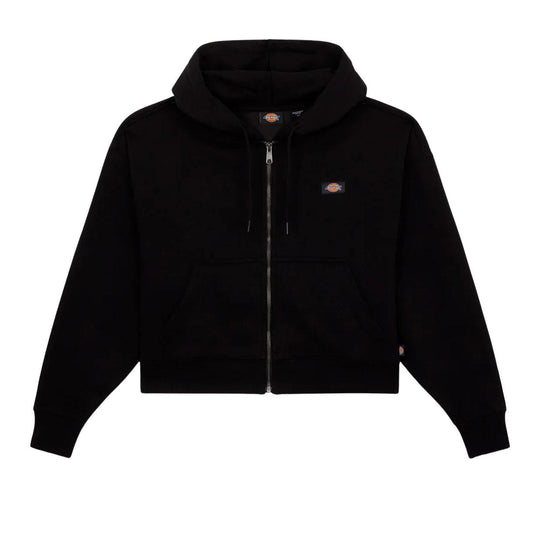 Felpa Donna Dickies Oakport Zip HD Nero