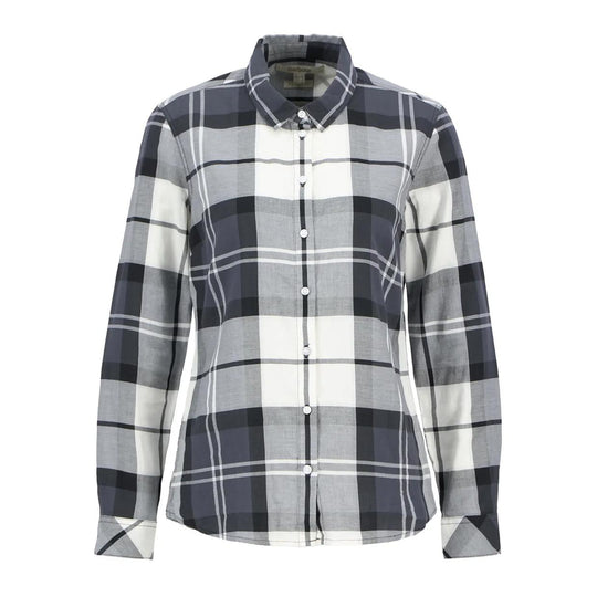 Camicia Donna Barbour Bredon Tartan Grigio