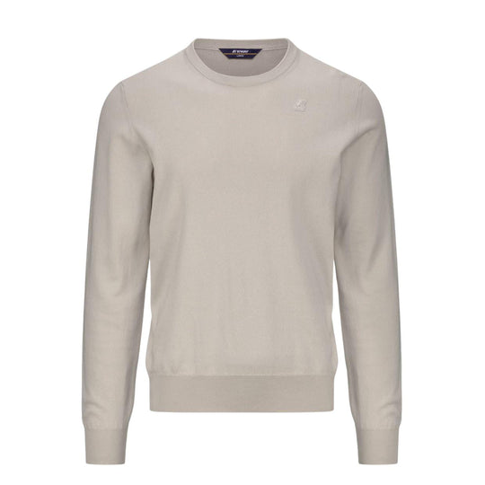 Maglione Uomo K-Way Sebastien Cotton PS Beige