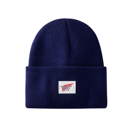 Cappello Red Wing Logo Knit Beanie Blu Navy