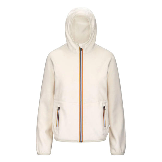 Women's K-Way Reversible Lily Velour Polar Fleece White