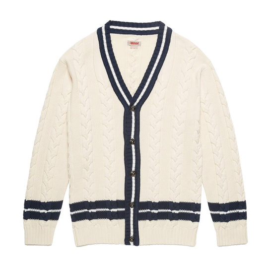 Cable Cardigan Baracuta Off-White