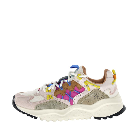 Sneakers Donna Flower Mountain Yamabushi Rosa/Fuxia