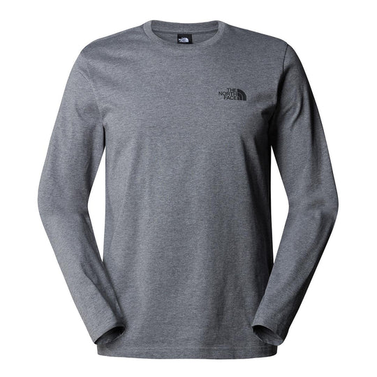 T-shirt Uomo Maniche Lunghe The North Face Simple Dome Grigio