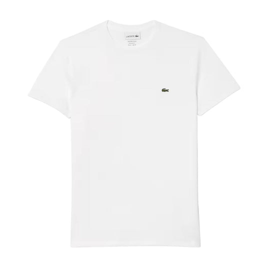 T-Shirt Uomo Lacoste M/M Girocollo Unita Bianca